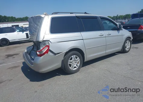 2007 Honda Odyssey Ex-L from USA, damaged, VIN 5FNRL38627B456814